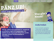 Tablet Screenshot of paenzup.de